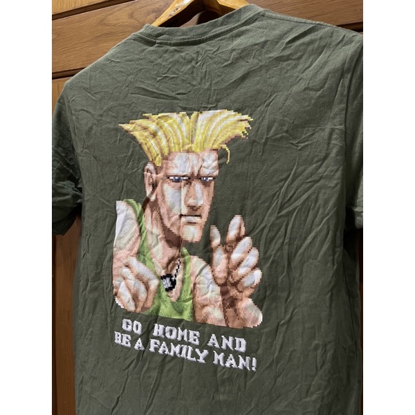 เสื้อยืดวงโลหะ เสื้อยืดเกมส์ UNIQLO X CAPCOM STREET FIGHTER 2 Size S