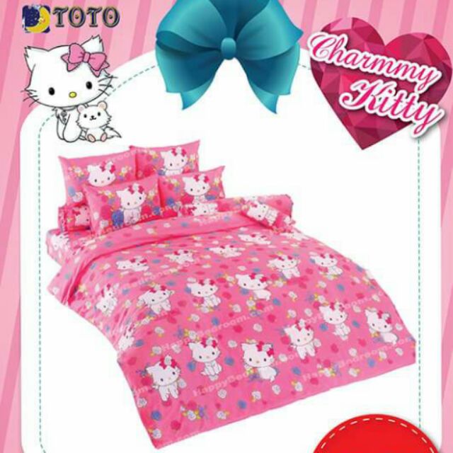 ผ้าปูที่นอนtoto 6ฟุต 450 บาท