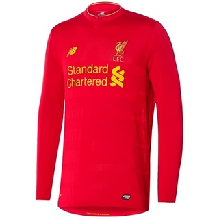 เสื้อกีฬาแขนยาว ลายทีม Liverpool 2016/17