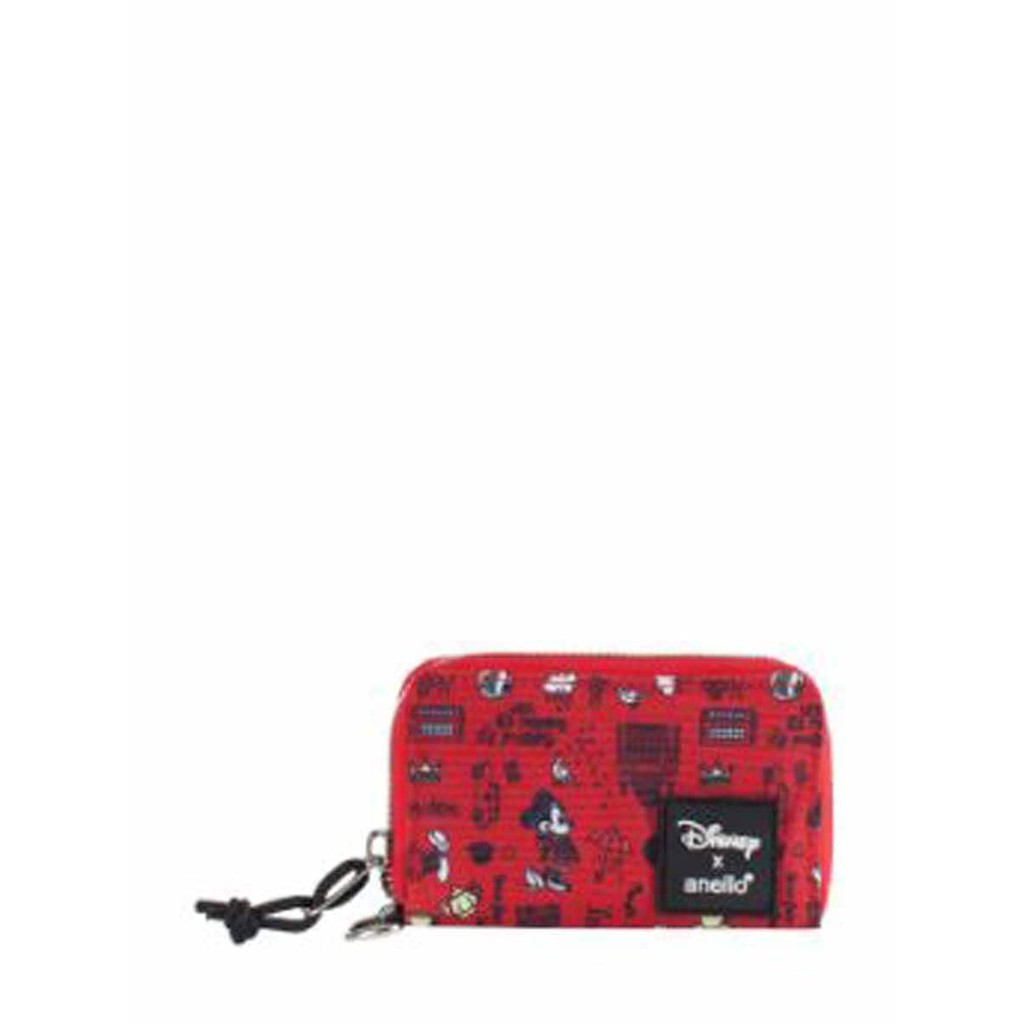 กระเป๋าสตางค์ Mini Disney x anello DT-G013 สีแดง กระเป๋าสตางค์ กระเป๋า ผู้หญิง สหรัฐอเมริกา หรืออีกชื่อที่เรียกคือนิวยอ