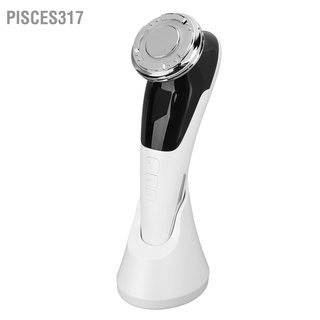 Pisces317 เครื่องนวดหน้า Led ปรับขนาดได้ ฟื้นฟูผิว