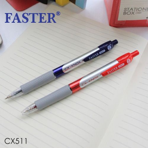 ปากกาลูกลื่นแบบกด FASTER CX-KNOX 0.5mm