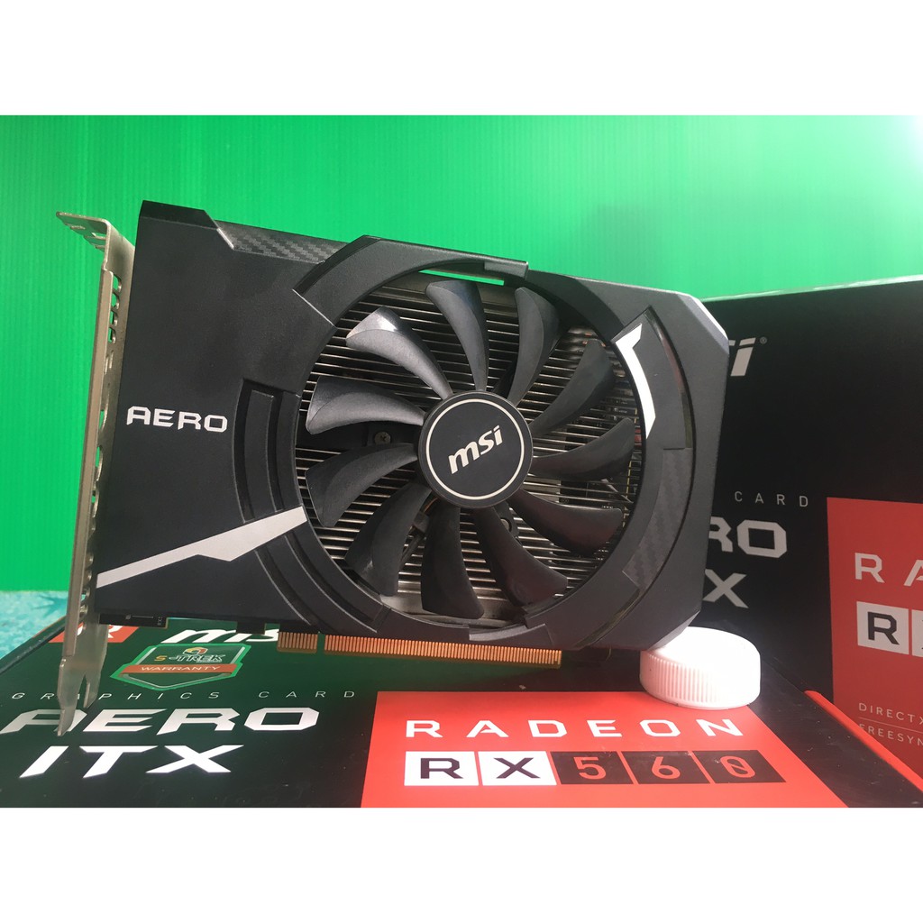 RX 560/4GB MSI AERO ITX มือสอง