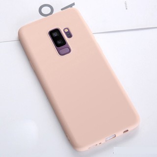 Slim Phone Case Samsung Galaxy S8 / S9 Plus Note 8 / 9 Back Cover Smooth Liquid Soft Silicone Flocking Protective Casing