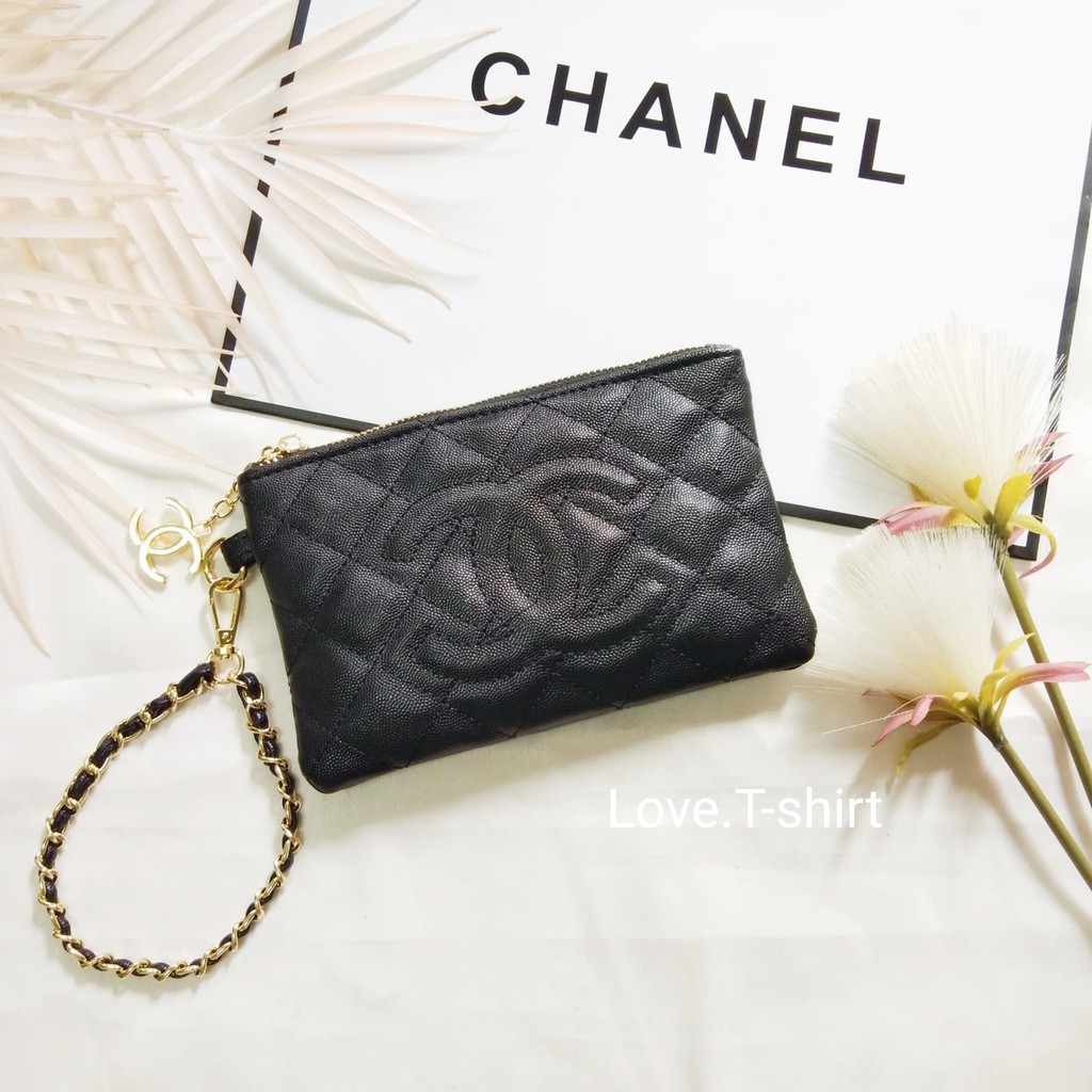 ❤New Clutch Bag❤กระเป๋าคล้องมือ Chanel สวย ไฮโซ สินค้าพร้อมส่ง‼