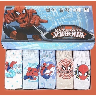 #กางเกงในเด็ก spiderman กางเกงใน 5 ตัวผ้า cotton ใส่สบาย