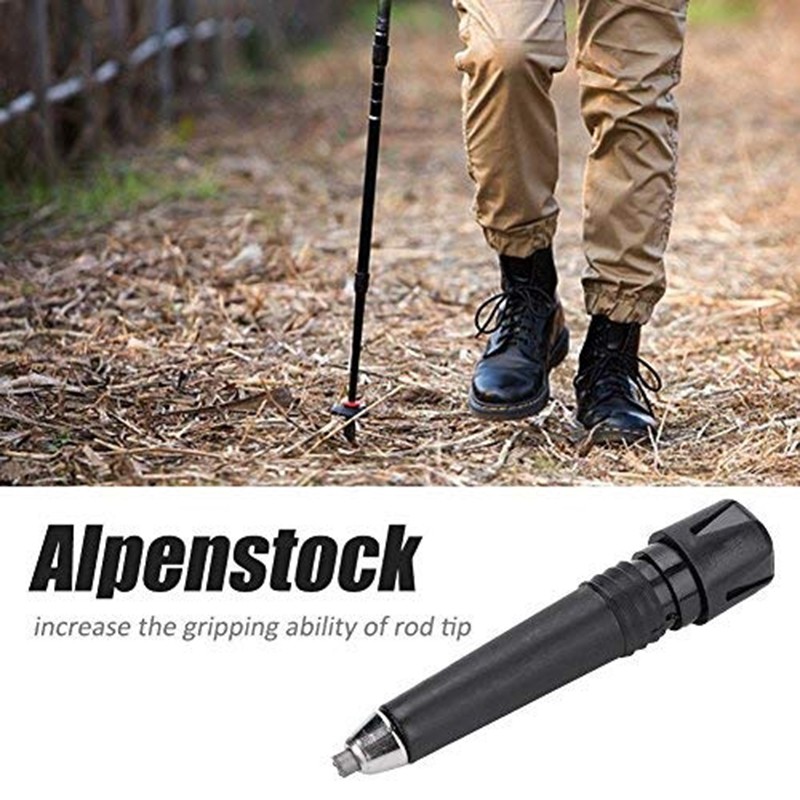 Mountaineering rod tungsten steel tip outdoor climbing camping hiking ...