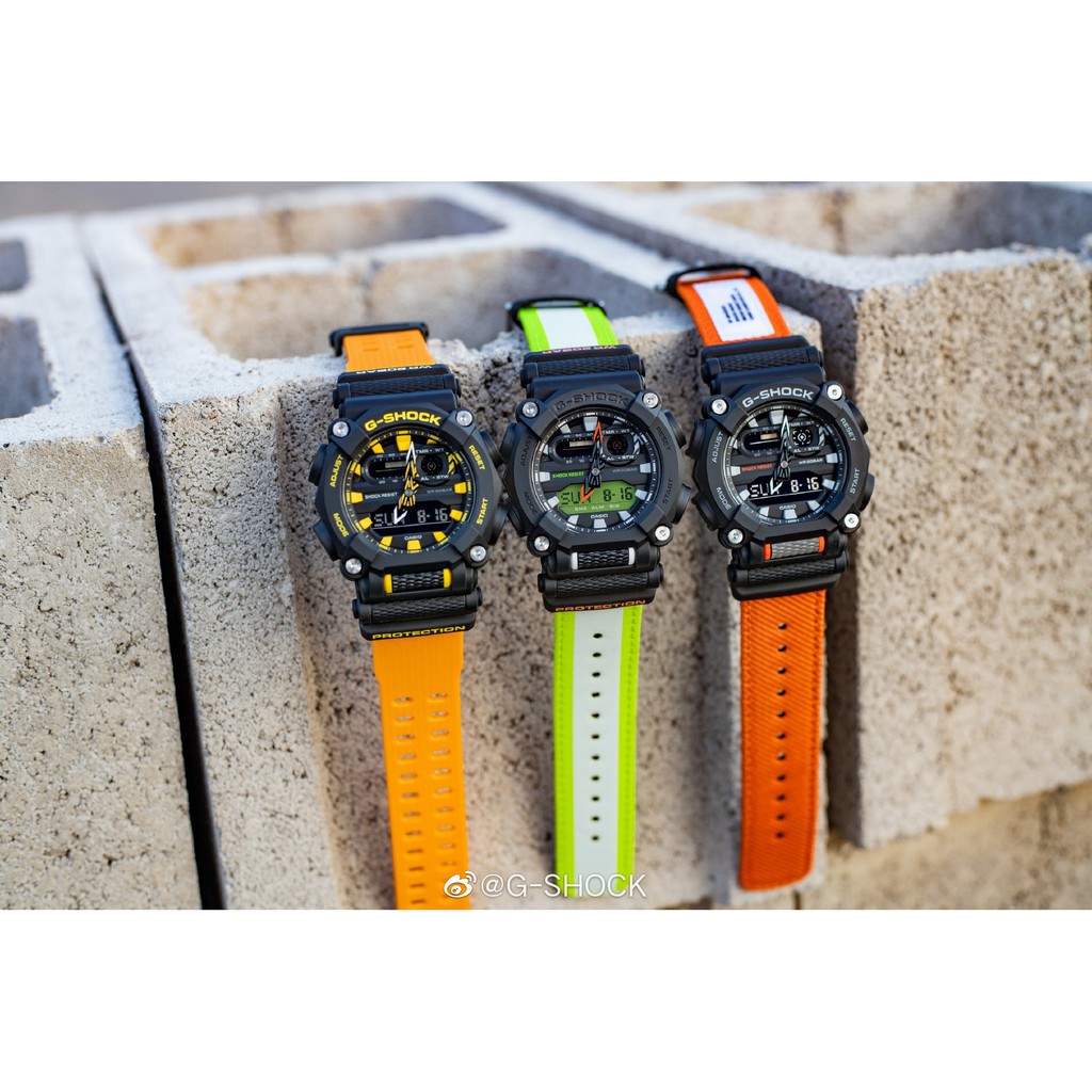 New Gshock GA-900 series GA-900A GA-900A-1A9 GA-900A-1  ประกันศูนย์ cmg 1 ปี(GA-900C-1A4 ส้ม)