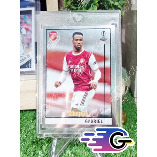 การ์ดนักฟุตบอล 2020-21 Topps Merlin Chrome UEFA EUROPA LEAGUE BASE GABRIEL