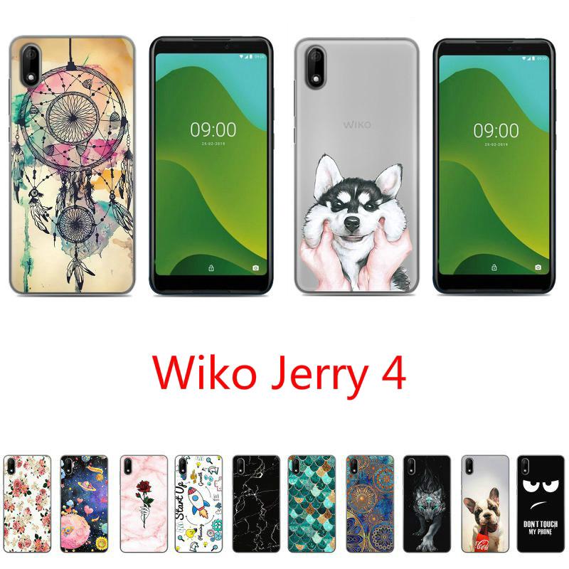 ใหม่เคสสำหรับ Wiko Jerry 4 TPU Cute Soft Case