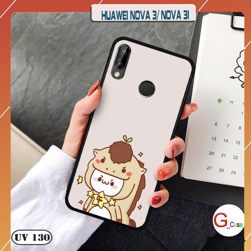 เคส HUAWEI Nova 3- Nova 3i พร้อมขอบด้านและยืดหยุ่น