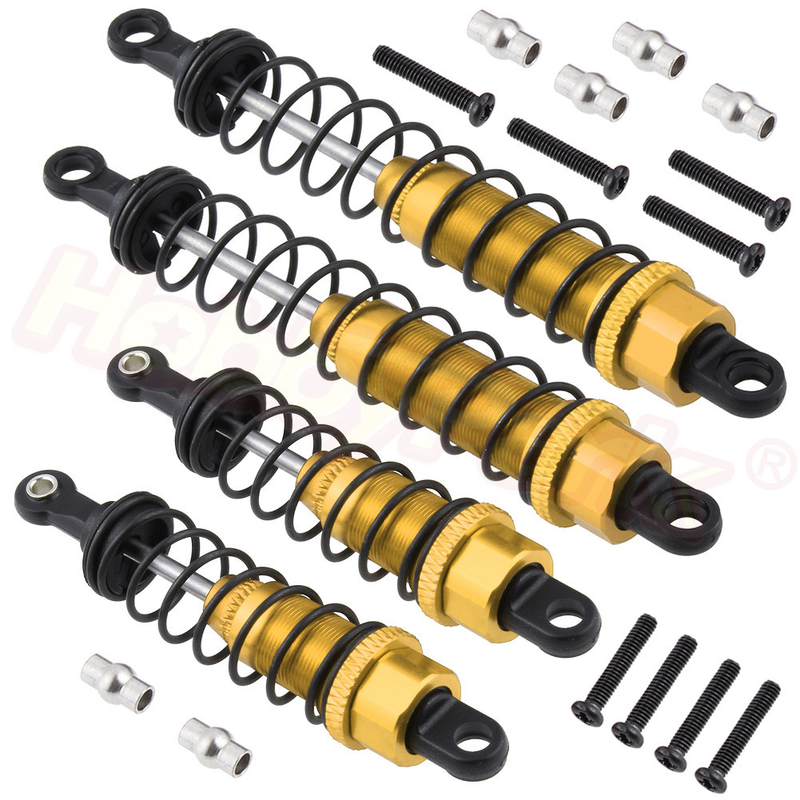 Wltoys 12428 RC Diy สําหรับ WLtoys 12428 12429 12423 FY-03 Q39 โลหะโช้คอัพ Rc รถอะไหล่อัพเกรด wltoys