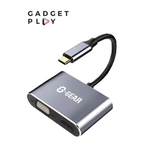 [กรุงเทพฯ ด่วน 1 ชั่วโมง] S-GEAR CONVERTER USB-C to HDMI+PD+VGA+USB  อุปกรณ์แปลงสัญญาณ