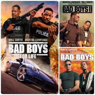 แบดบอยส์ ครบ 3 ภาค Bad Boys 3-Movie Collection #หนังฝรัง #แพ็คสุดค้ม - แอคชั่น คอมเมดี้