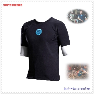 เสื้อยืด โทนี่ สตาร์ค (Tony Stark)  IRON MAN 3  เสื้อผู้ชาย เสื้อยืดบลูเรย์ไอรอนแมน 3 ผ้านิ่มใสสบาย