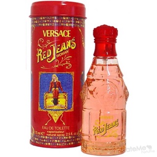 [ราคาถูกกว่า ทักแชท] Versace Red Jeans EDT 75 ml.