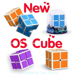 สินค้าใหม่ Qiyi รูบิคปริศนา 2x2x2 OS Cube by Ilya Osipov ของเล่นสําหรับเด็ก