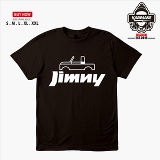 เสื้อยืด พิมพ์ลายรถยนต์ Suzuki Jimny Vector Karimake