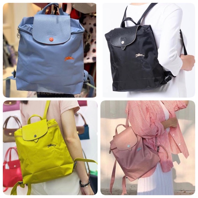 พร้อมส่ง * Longchamp Club Backpack กระเป๋าเป้ (เลือกสีด้านใน)