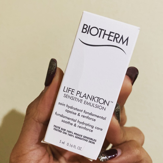 Biotherm life plankton sensitive emulsion