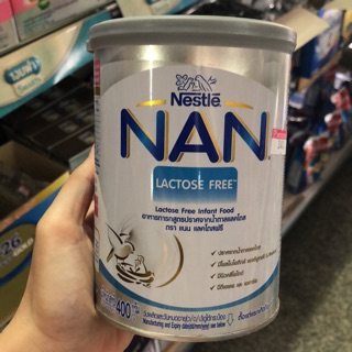 Nan lactose free ขนาด 400กรัม