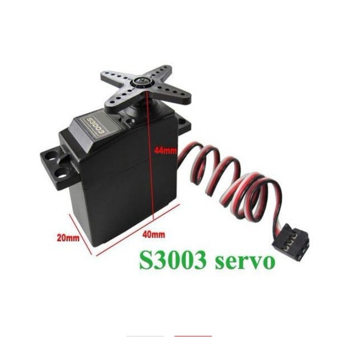 S3003 เซอร์โวสําหรับของเล่น RC เซอร์โวเฮลิคอปเตอร์