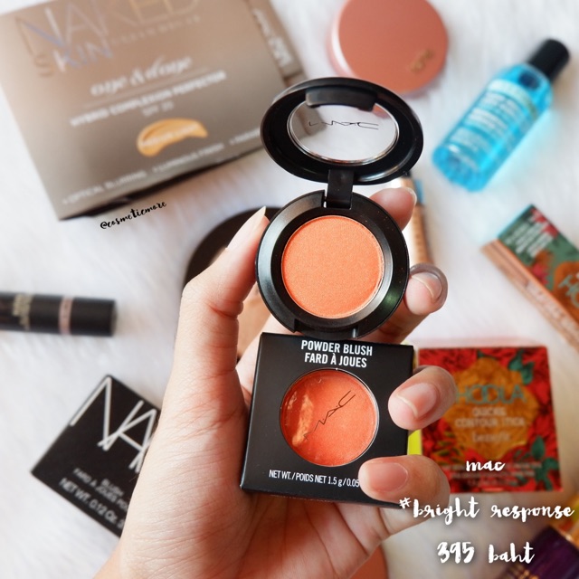 mac bright response blush