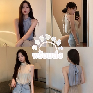 (พร้อมส่ง🧂) innimolly.studio♡เสื้อแขนกุด mili top #IM627ꔛ