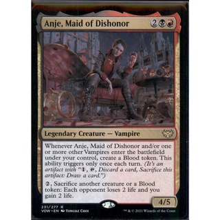 Innistrad: Crimson Vow: Anje, Maid of Dishonor mtg 271221