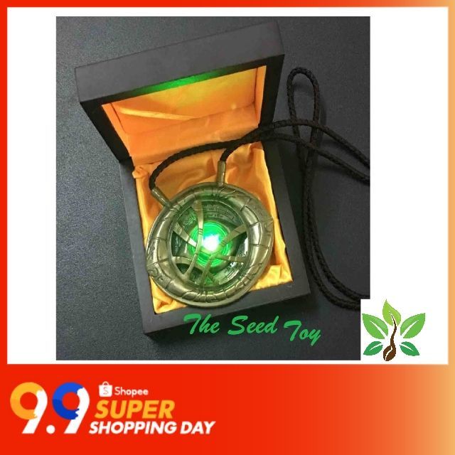 Dr Doctor Strange 1 1 H Q Light Pendant Eye Of Agamotto Necklace - roblox doctor strange necklace