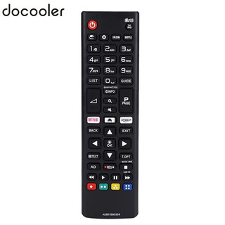 Docooler รีโมทคอนโทรล Akb75095308 สําหรับ Lg Tv Led Lcd Tv