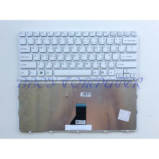 SONY Keyboard คีย์บอร์ด SONY VAIO E 14″ E141 SVE141 SV-E141 SVE14112FXB SVE14112FX SVE141 SVE141C11T SVE141D11T SVE141L1