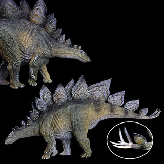 โมเดลไดโนเสาร์ Jurassic Stegosaurus ของเล่นวิทยาศาสตร์ และการศึกษา สําหรับเด็ก