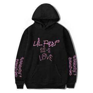 Yttq เสื้อกันหนาว มีฮู้ด ผ้าฝ้ายแท้ ลาย LiL Peep 11-1 Love LiL K Pop เข้ากับทุกการแต่งกาย สําหรับผู้ชาย ของขวัญวันเกิด 2022 XQ