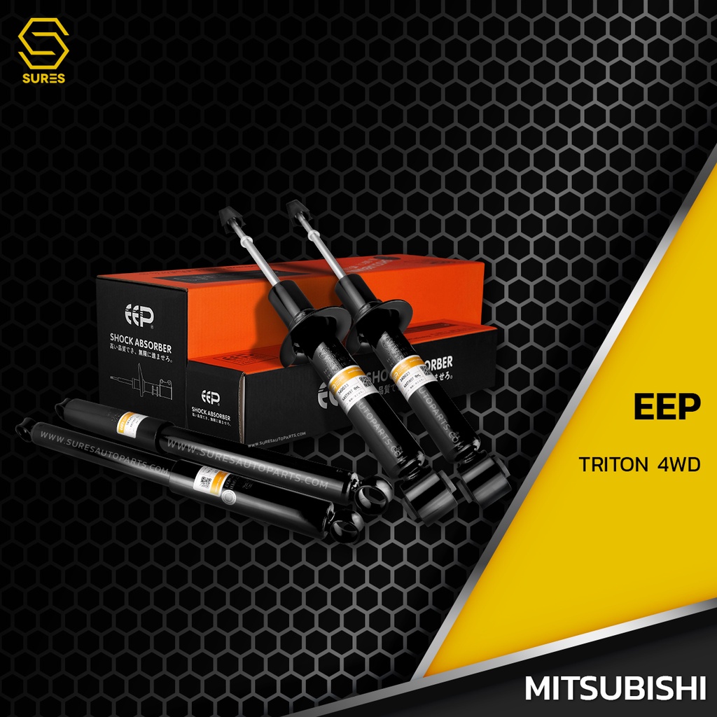 โช๊คอัพ MITSUBISHI TRITON 4WD ตรงรุ่น 340033 / 343251 - โช๊ค โช้ค หน้า หลัง รถยนต์ แก๊ส แต่ง มิตซูบิ