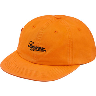 SLUM LTD - Supreme Side Pocket Script Logo 6-Panel Orange