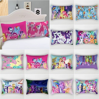 ปลอกหมอน พิมพ์ลาย My Little Pony ทรงสี่เหลี่ยมผืนผ้า ขนาด 30x50 ซม. 50x75 ซม. สําหรับตกแต่งบ้าน ออฟฟิศ