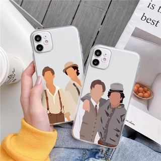 เคสโทรศัพท์มือถือแบบใส ลาย Damon and Stefan 1864 สําหรับ iphone 6 6s 7 X XS XR XSMax 11pro 12 pro 13 pro promax