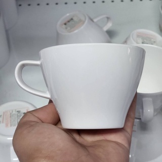 ถ้วยกาแฟ แก้วกาแฟ เมลามีน 3.5นิ้ว1ใบสีขาว C73-13 ตราฟลาวเวอร์แวร์