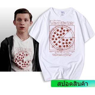 เสื้อยืดผ้าฝ้ายพิมพ์ลาย Marvel Spiderman สำหรับผู้หญิง