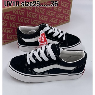 Vans old skull kids รองเท้าผ้าใบผูกเชือกสำหรับเด็ก