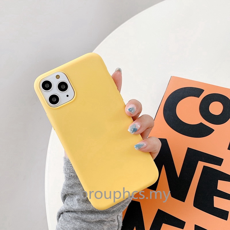 เคสโทรศัพท์มือถือแบบนิ่ม tpu สีพื้น สําหรับ OPPO A5 A9 A53 A31 2020 A92 A72 A52 A93 A15 A15S A16 A54 A37 A37F A37FW Reno 5 5G
