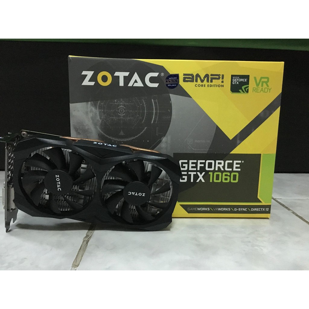 zotac gtx 1060 3gb amp core edition
