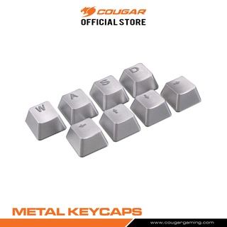 Cougar METAL KEYCAPS : ปุ่มคีย์โลหะ สำหรับ คีย์บอร์ด Cherry MX