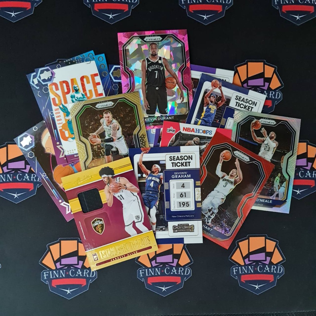 การ์ด NBA/Basketball ใบละ 2 บาท ขั้นต่ำ10ใบ การันตีมีการ์ดพิเศษ หรือ แถมการ์ดเกินให้ทุกออเดอร์ (การ์ดเปิดเอง)