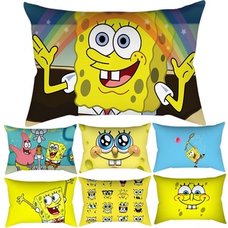 ปลอกหมอนอิง ลาย SpongeBob คุณภาพสูง สําหรับตกแต่งบ้าน โซฟา รถยนต์