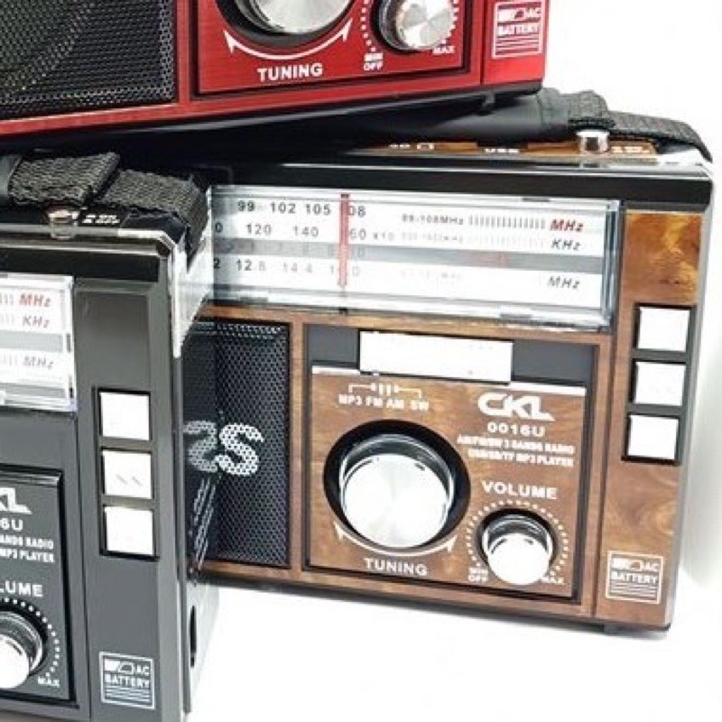 วิทยุขนาดพกพา CKL0016U