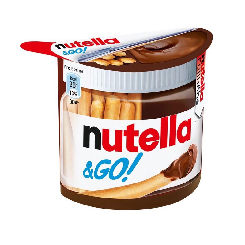 นูเทลล่าโก มาแว้ววว Nutella go 32 gram หมดอายุ 06/2021