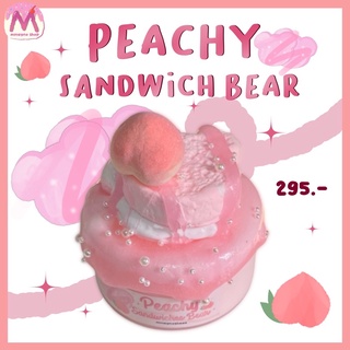 สไลม์ DIY “Peachy Sandwich Bear” | minaynoslimes