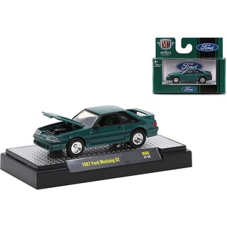 M2 Machines 1/64 Auto-Shows Ford Mustang GT 1987 Ford Mustang GT R66 21-33